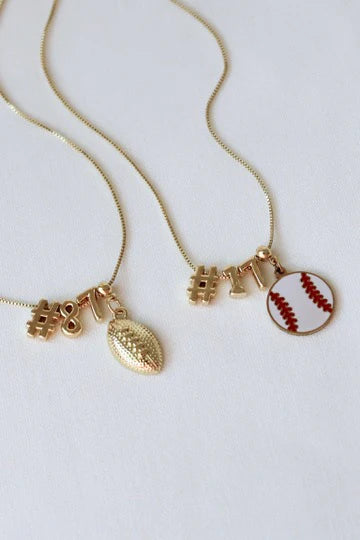 Gold LUXE Numerical Slide Charms