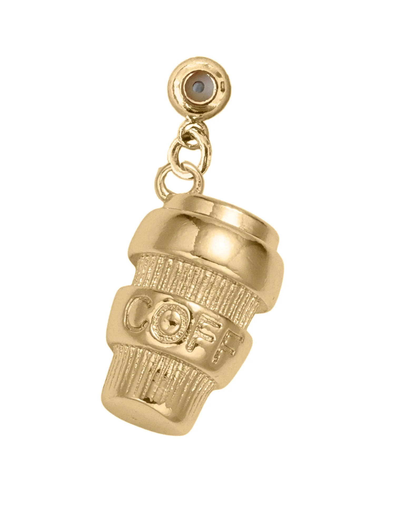Gold Novelty Grip Charms