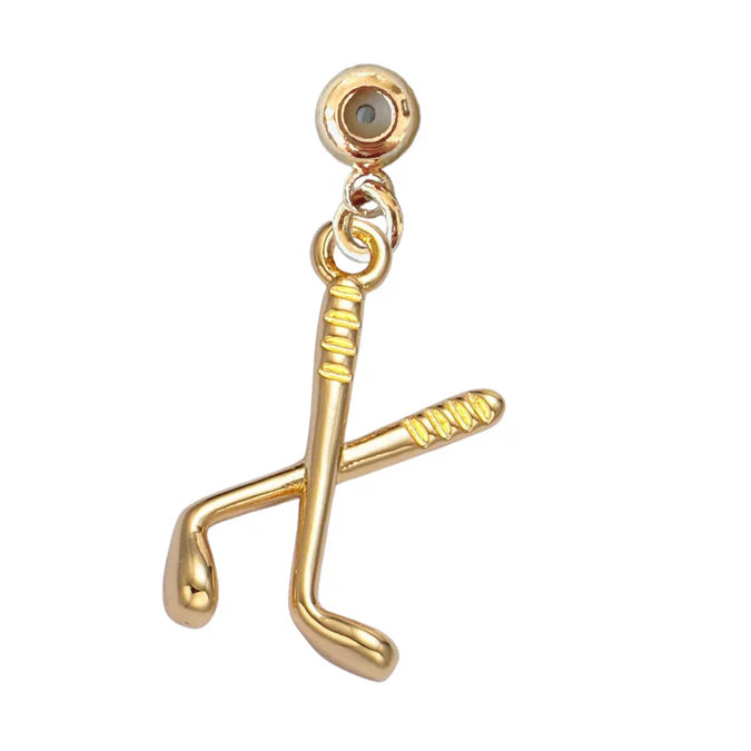 Gold Sport Grip Charms