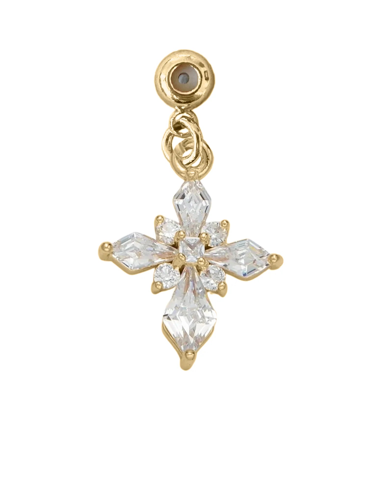 Gold Novelty Grip Charms