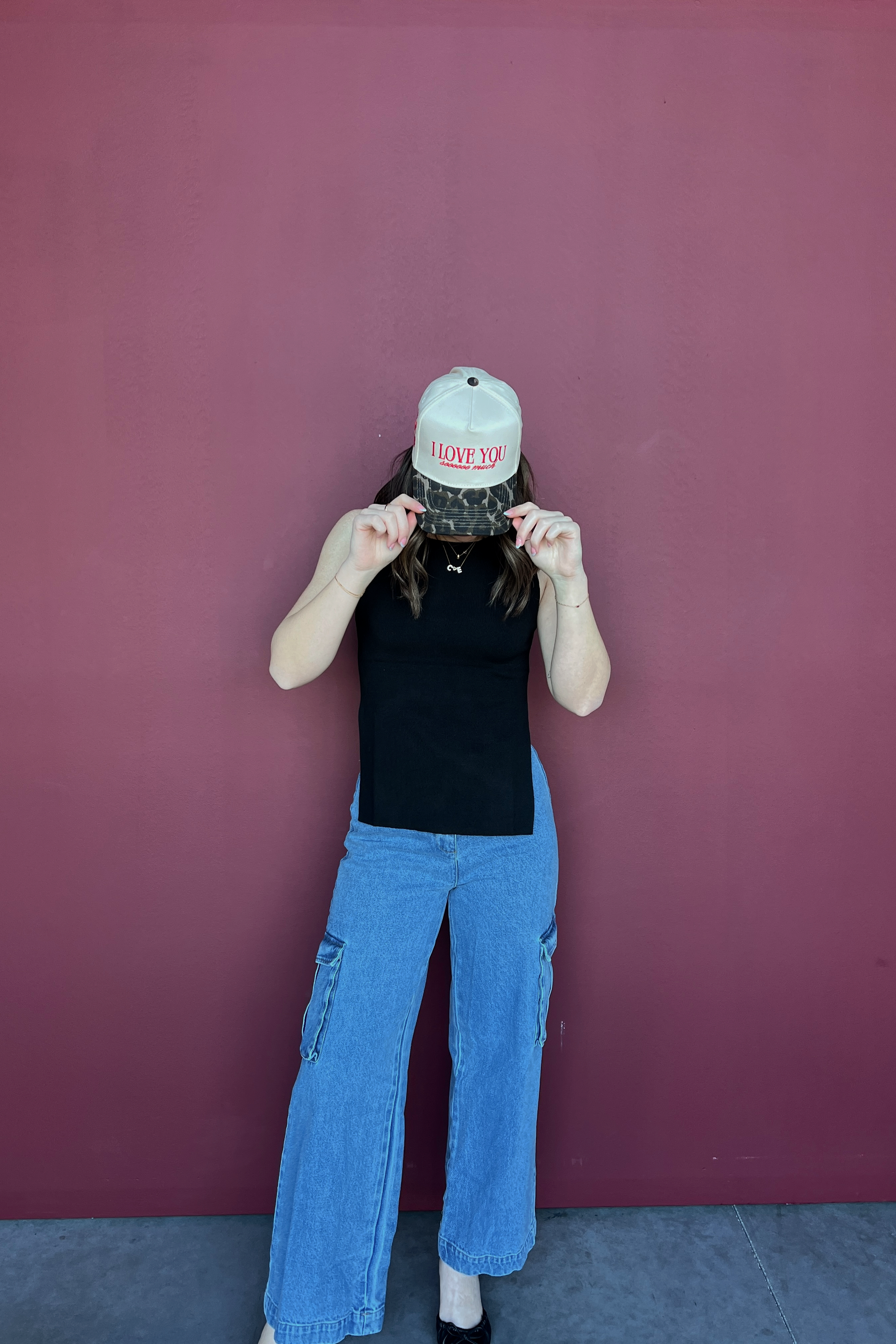 Mallory Denim Cargo Pants