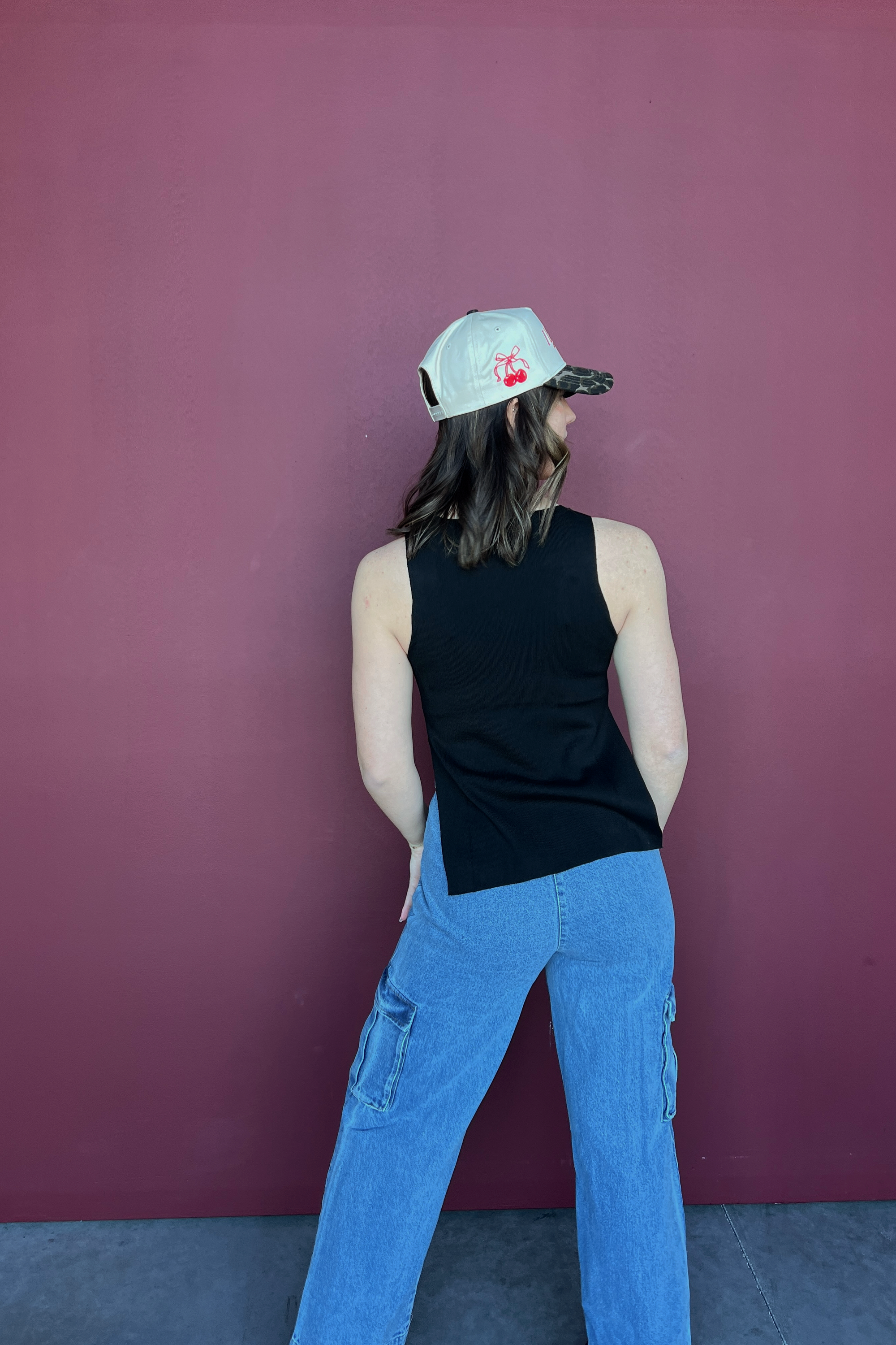 Mallory Denim Cargo Pants
