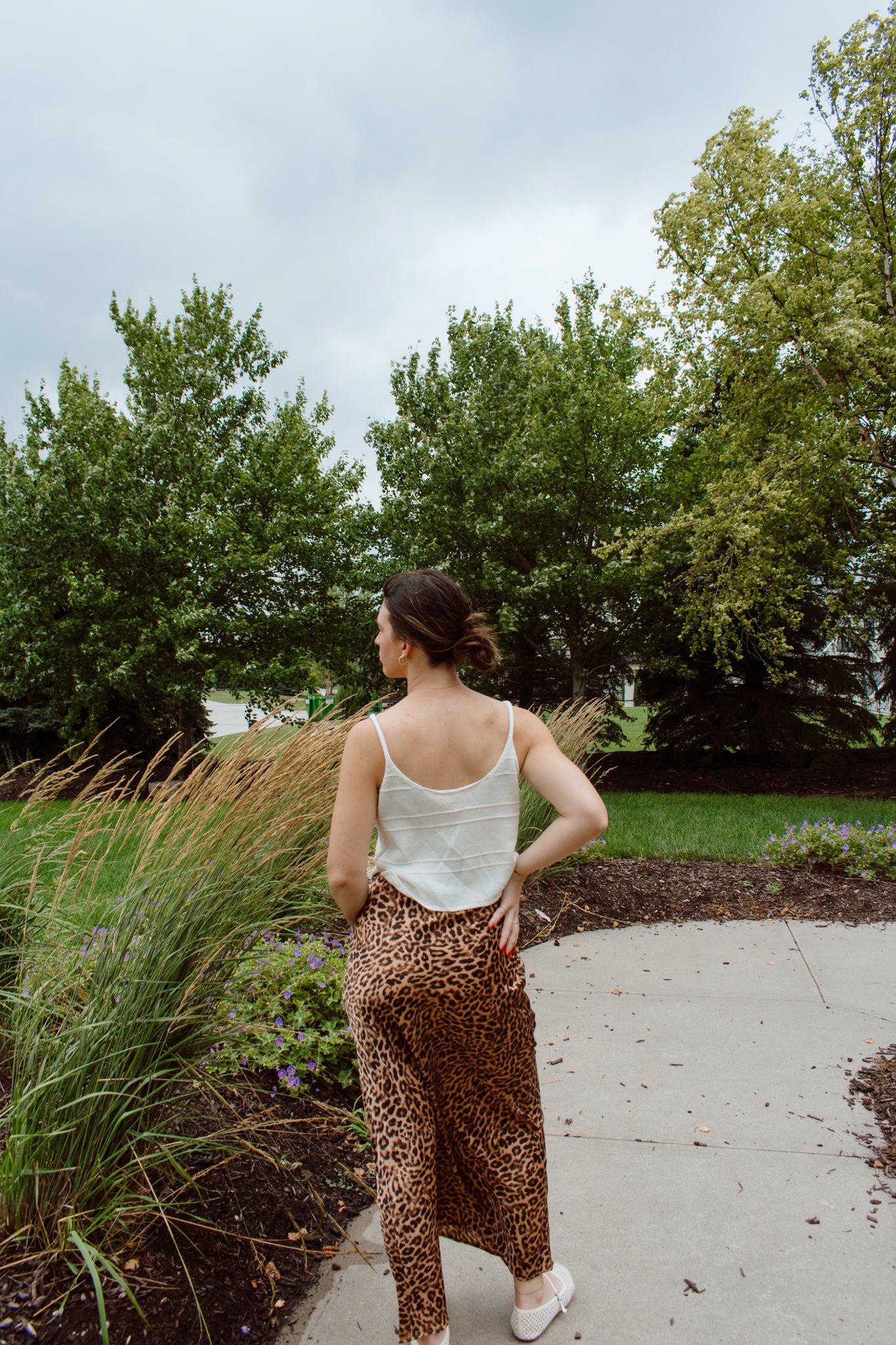 Halle Woven Tank Top