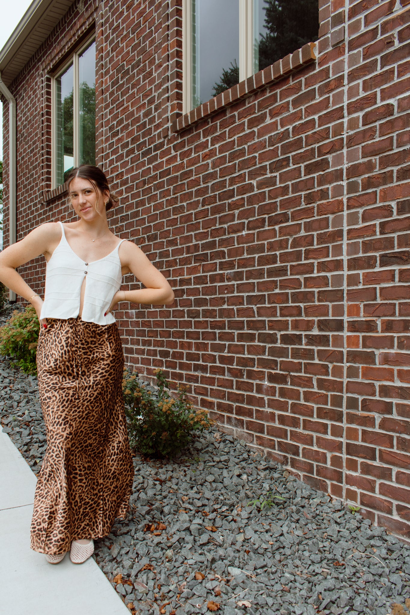 Halle Woven Tank Top