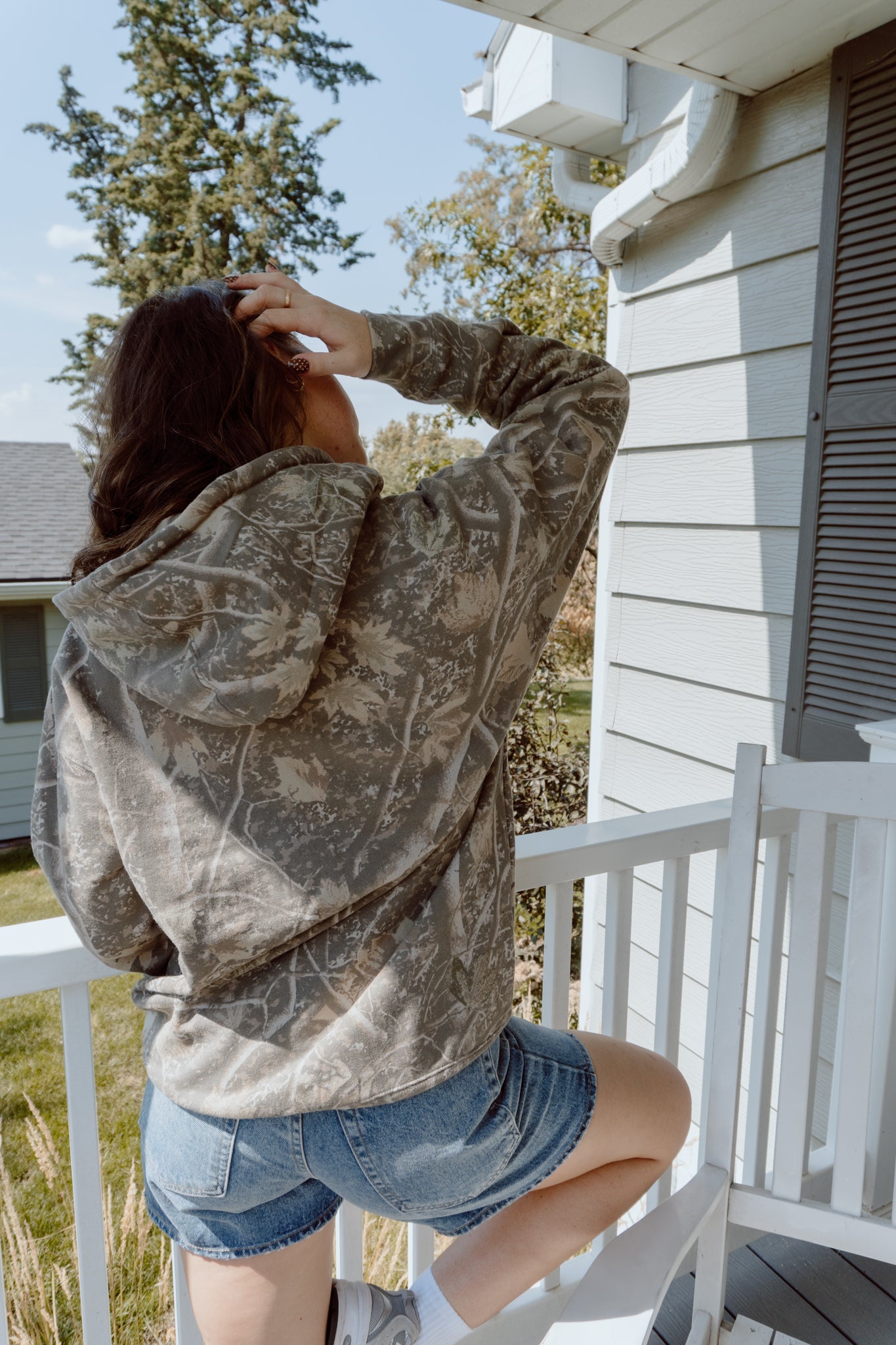 By Him For Him Camo Hoodie