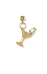 Gold Novelty Grip Charms