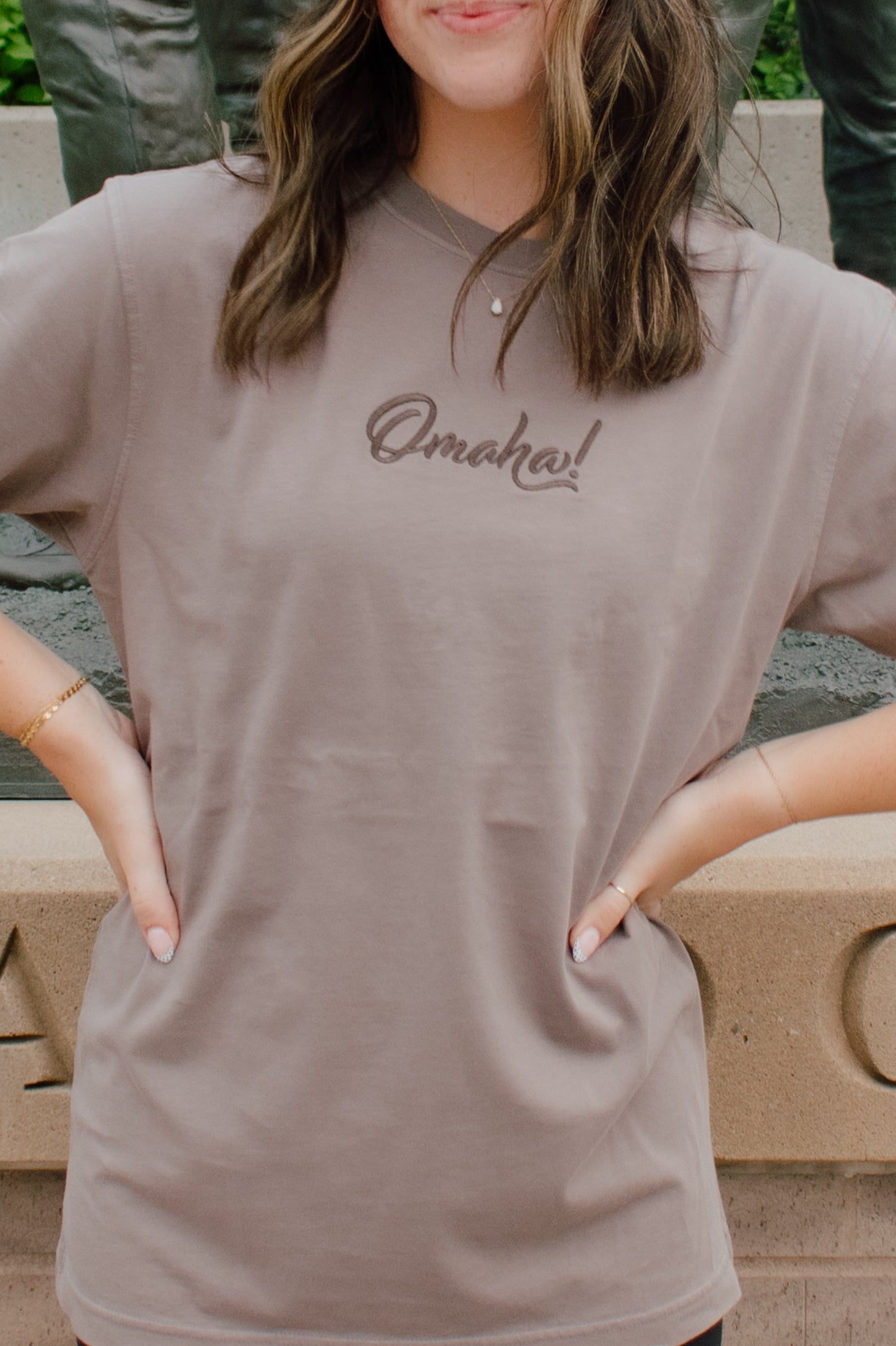 Omaha! Embroidered Tee