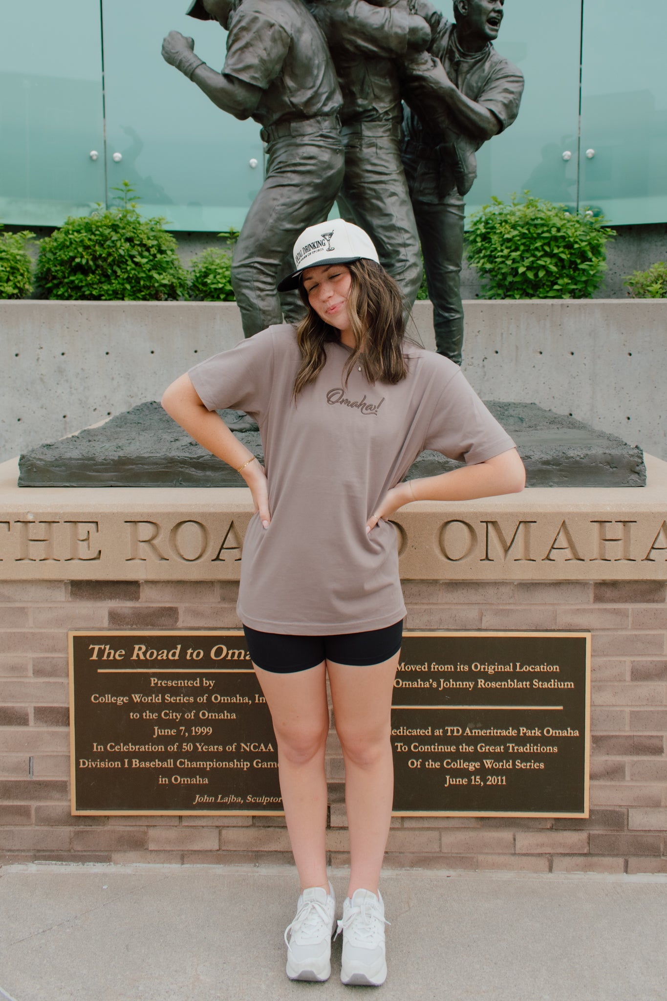 Omaha! Embroidered Tee