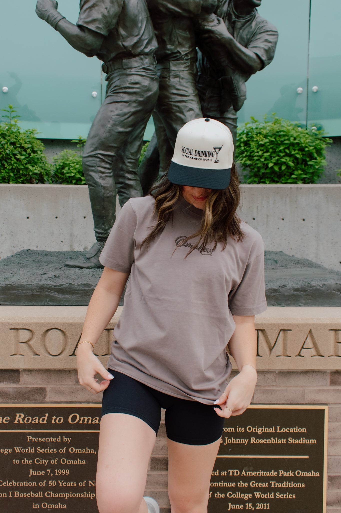 Omaha! Embroidered Tee