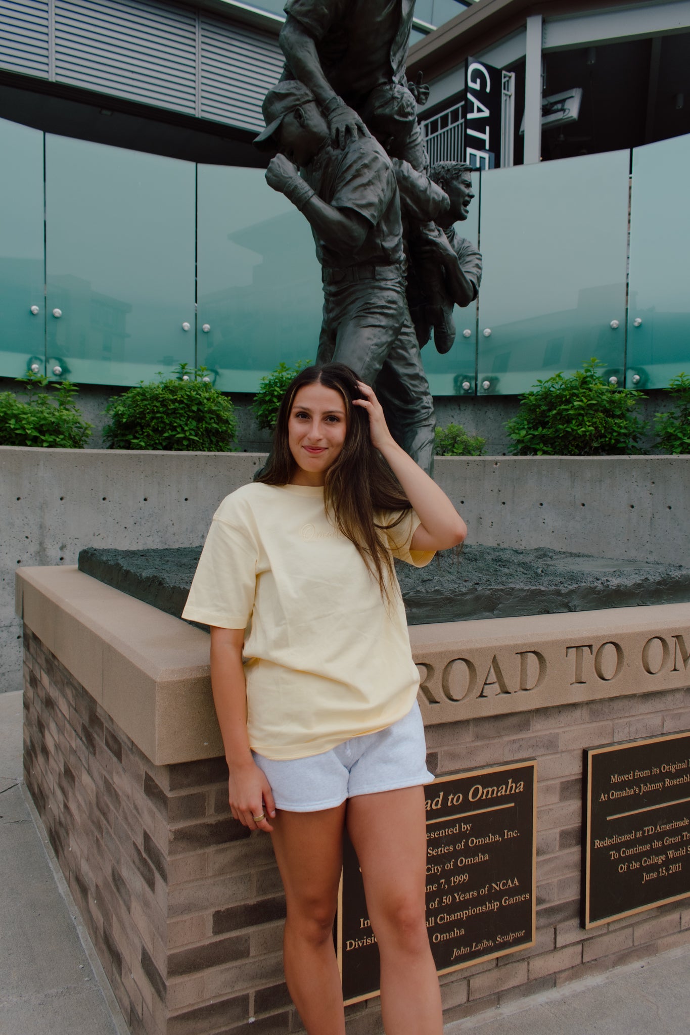 Omaha! Embroidered Tee