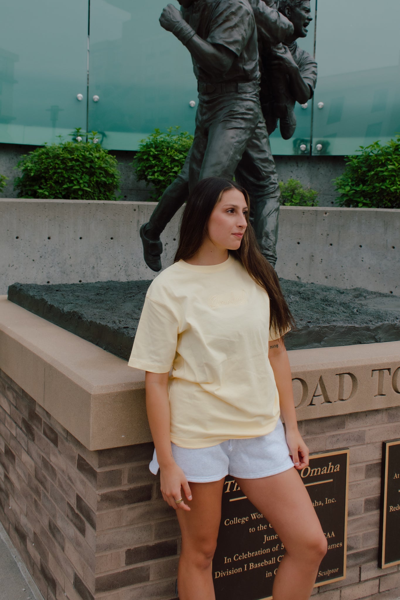 Omaha! Embroidered Tee