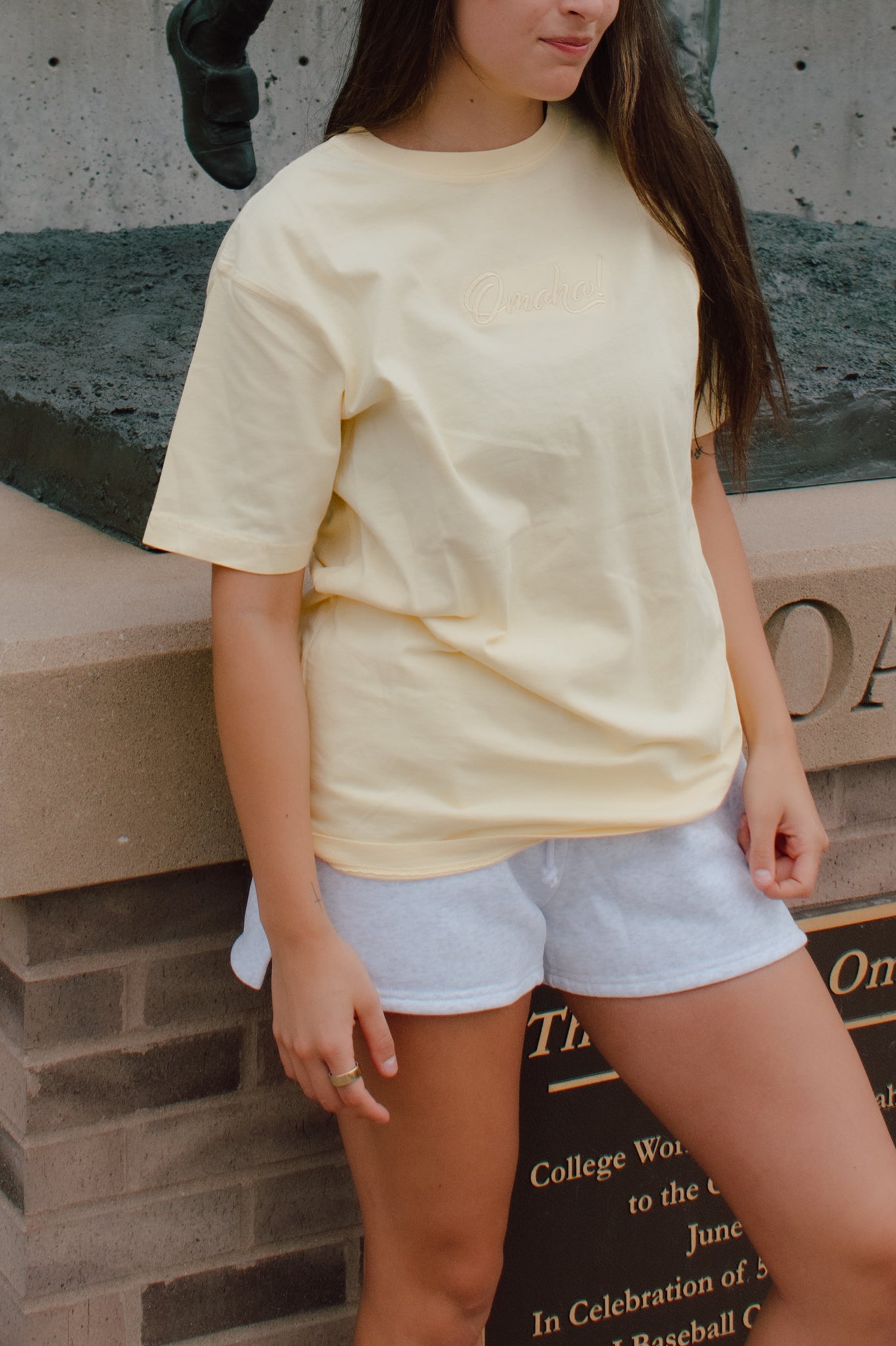 Omaha! Embroidered Tee