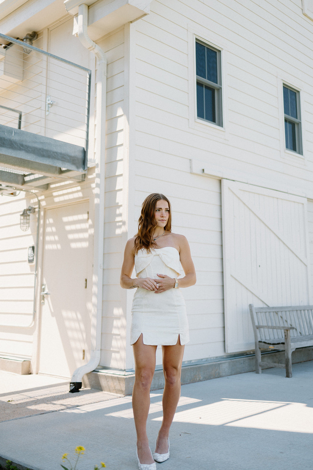At the Alter Mini Dress