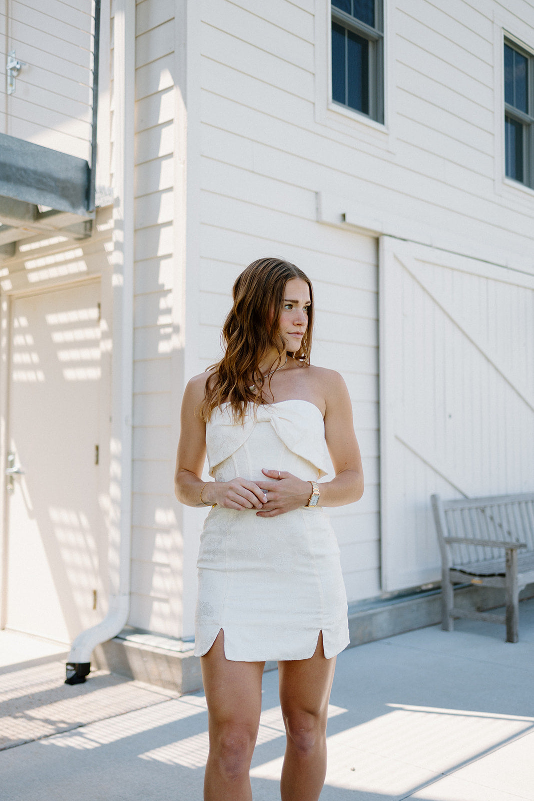 At the Alter Mini Dress