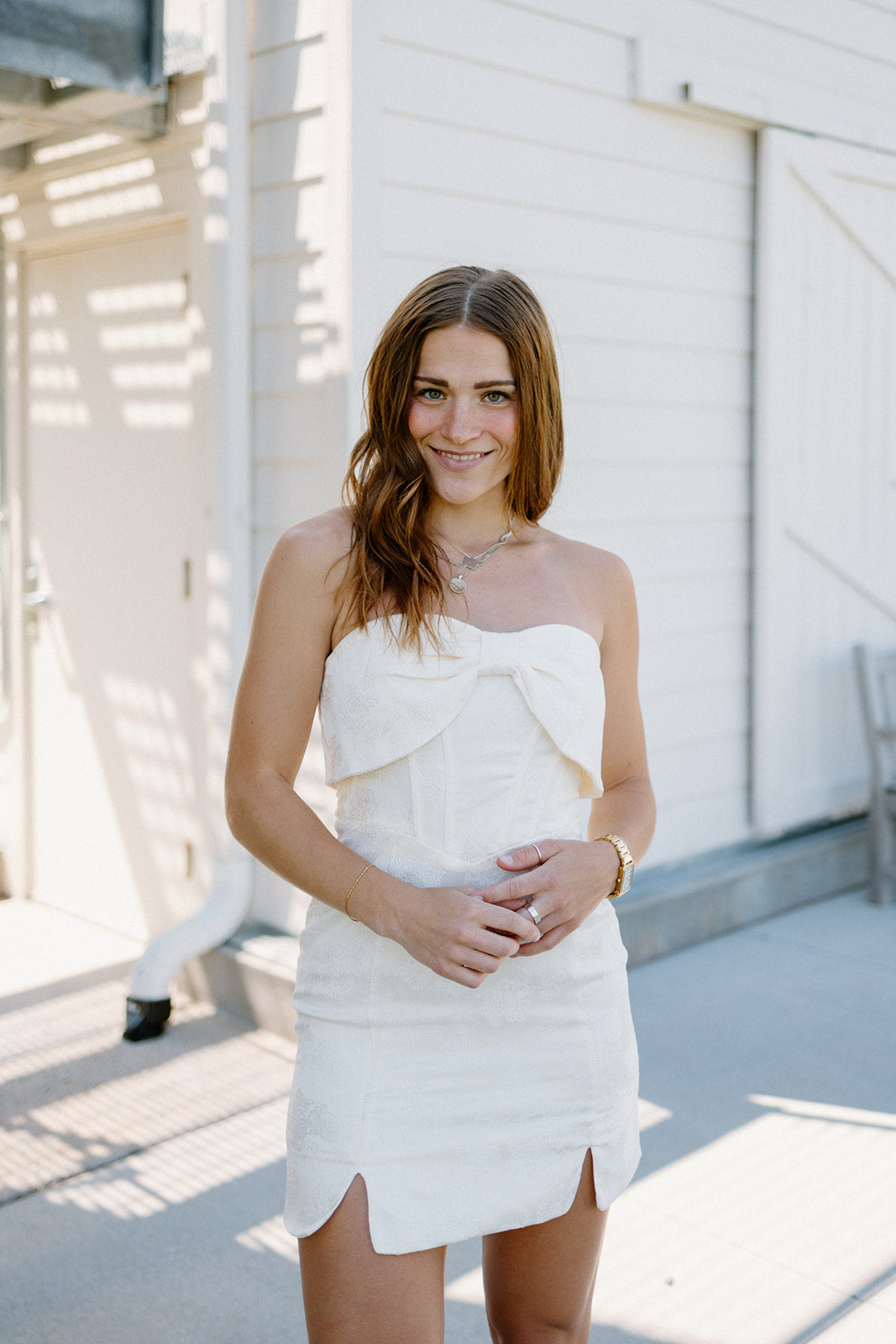 At the Alter Mini Dress