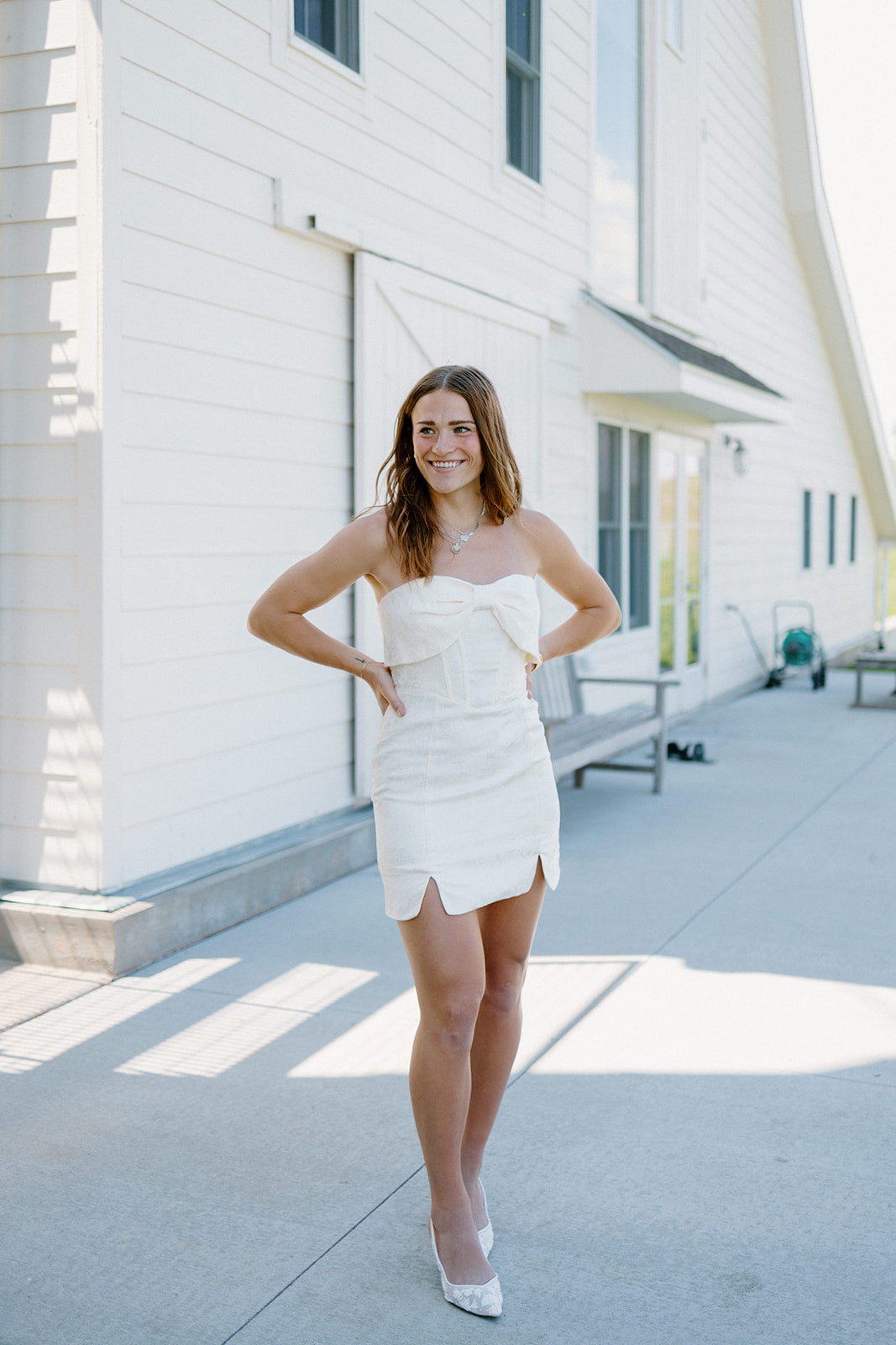 At the Alter Mini Dress