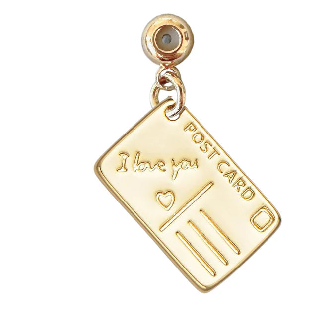 Gold Novelty Grip Charms