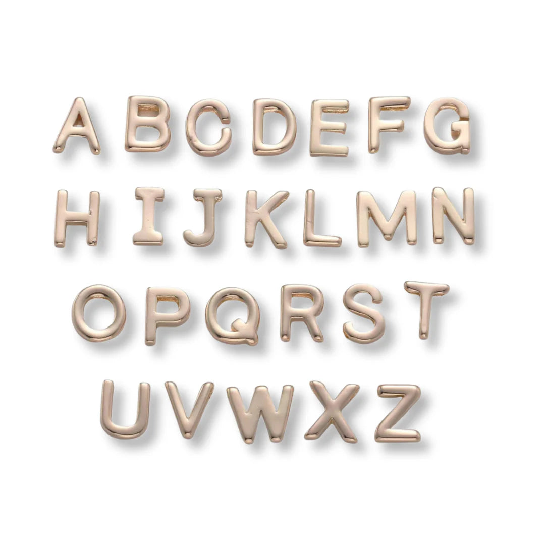 Gold Letter Charms