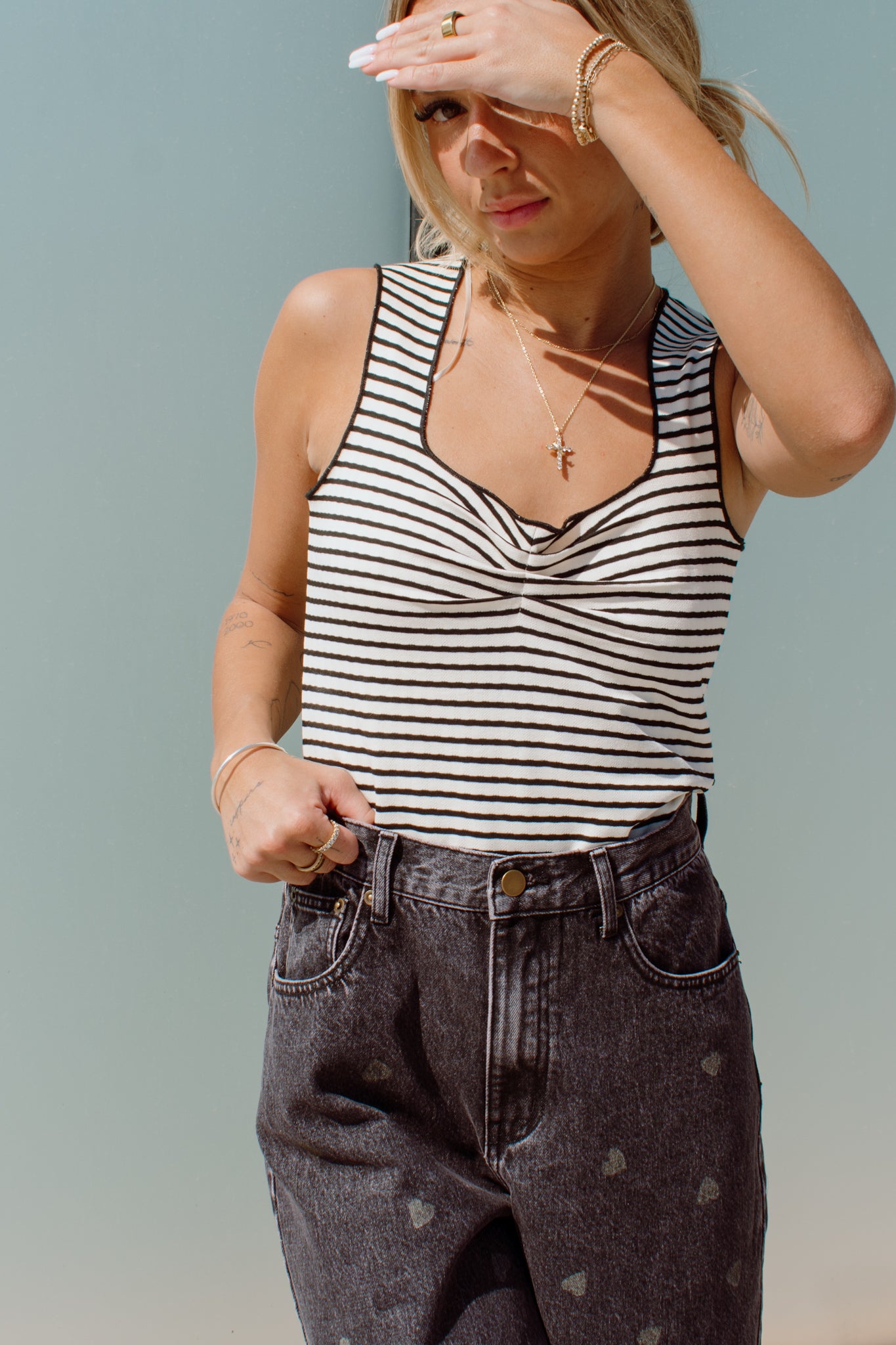 Juliet Printed Jeans