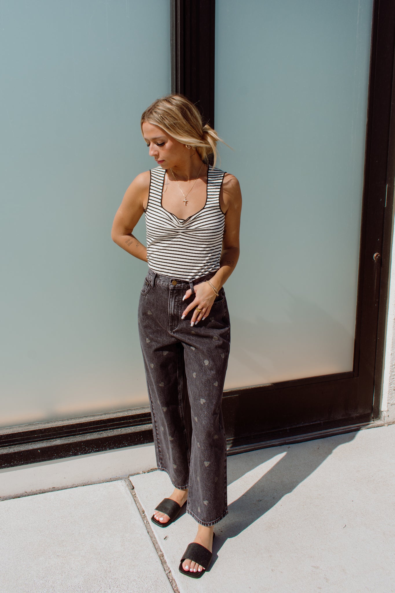 Juliet Printed Jeans