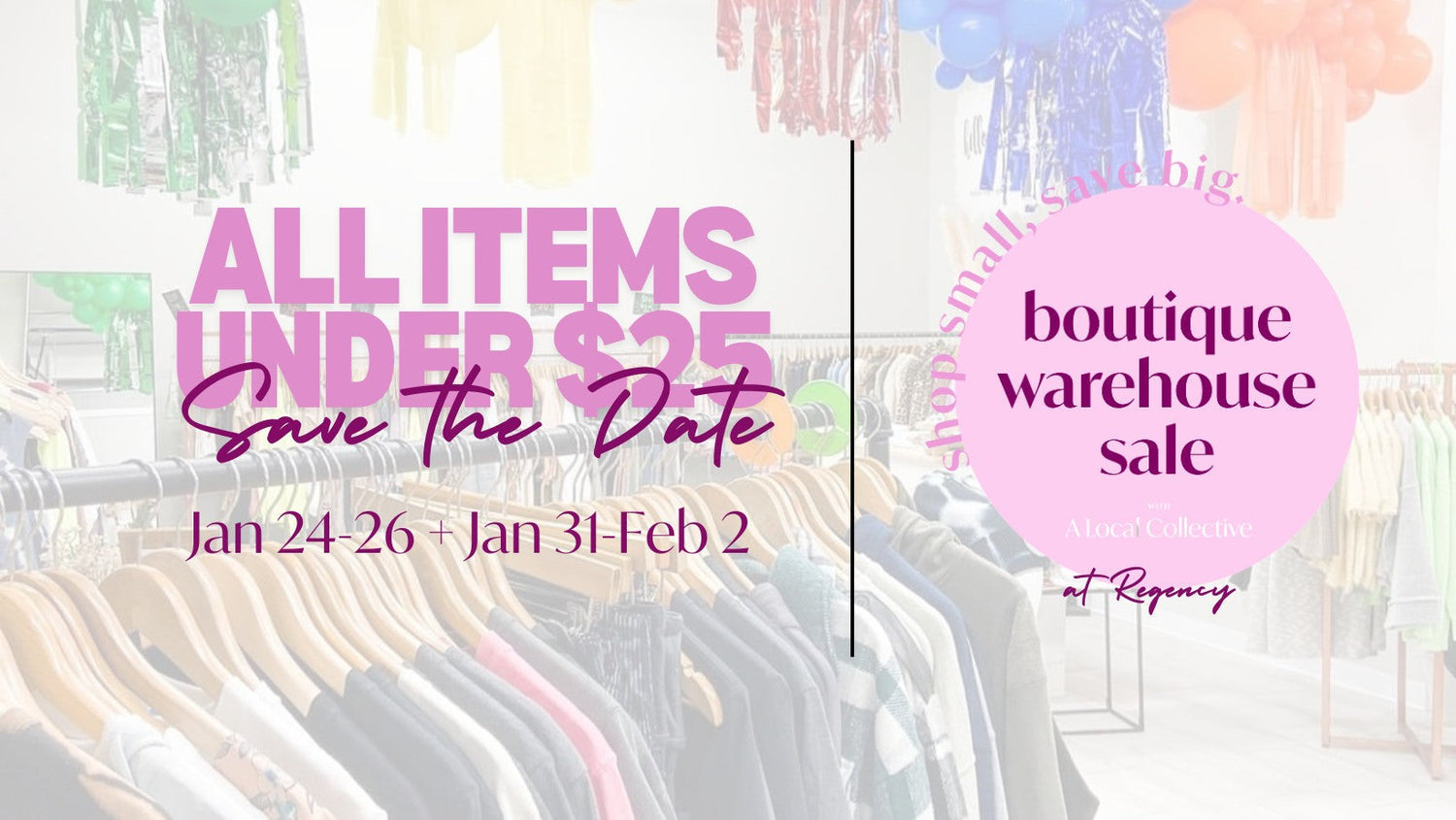 Boutique Warehouse Sale