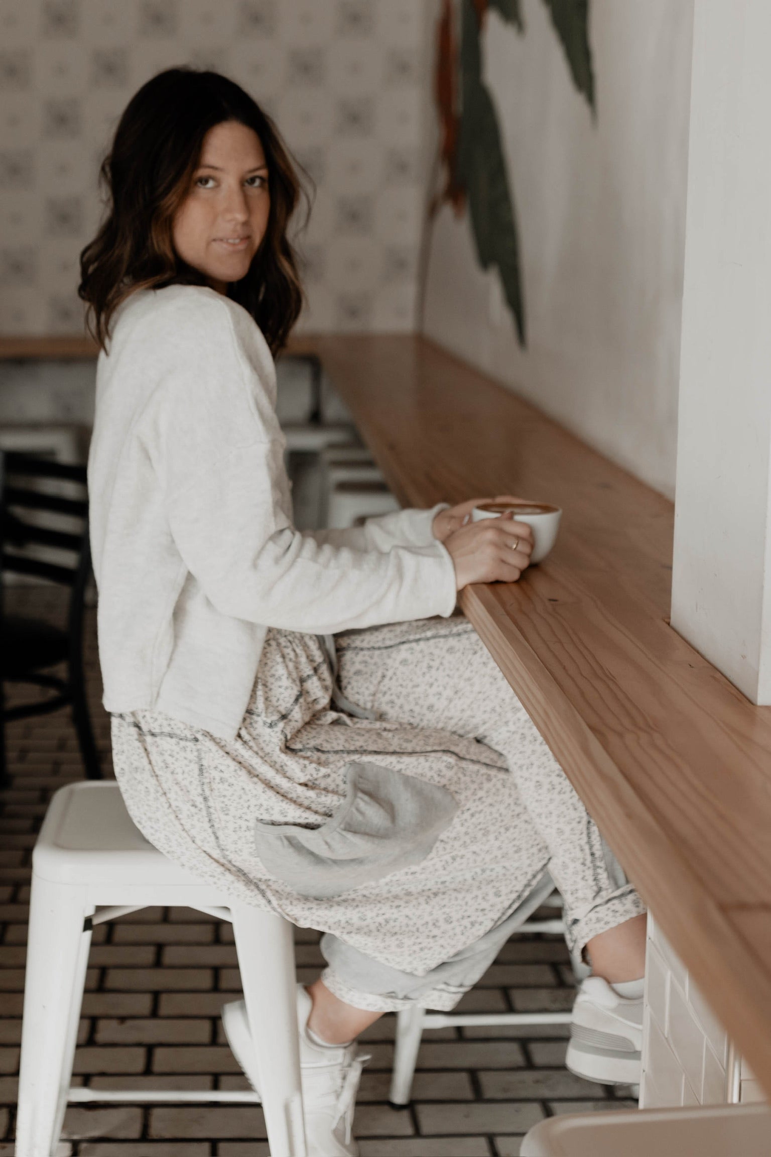 Piper Cardigan | Light Grey