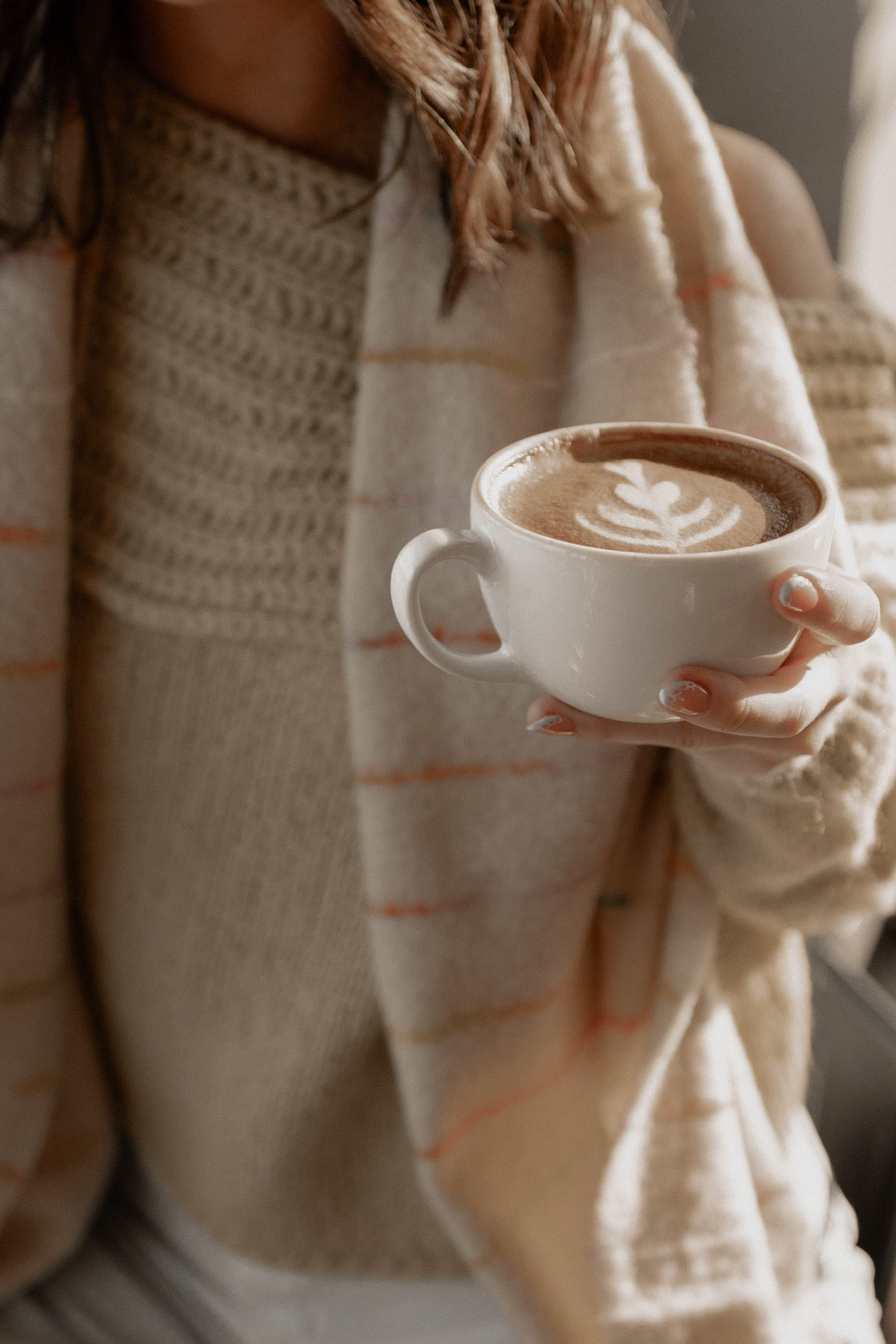 Chunky Speckled Scarf