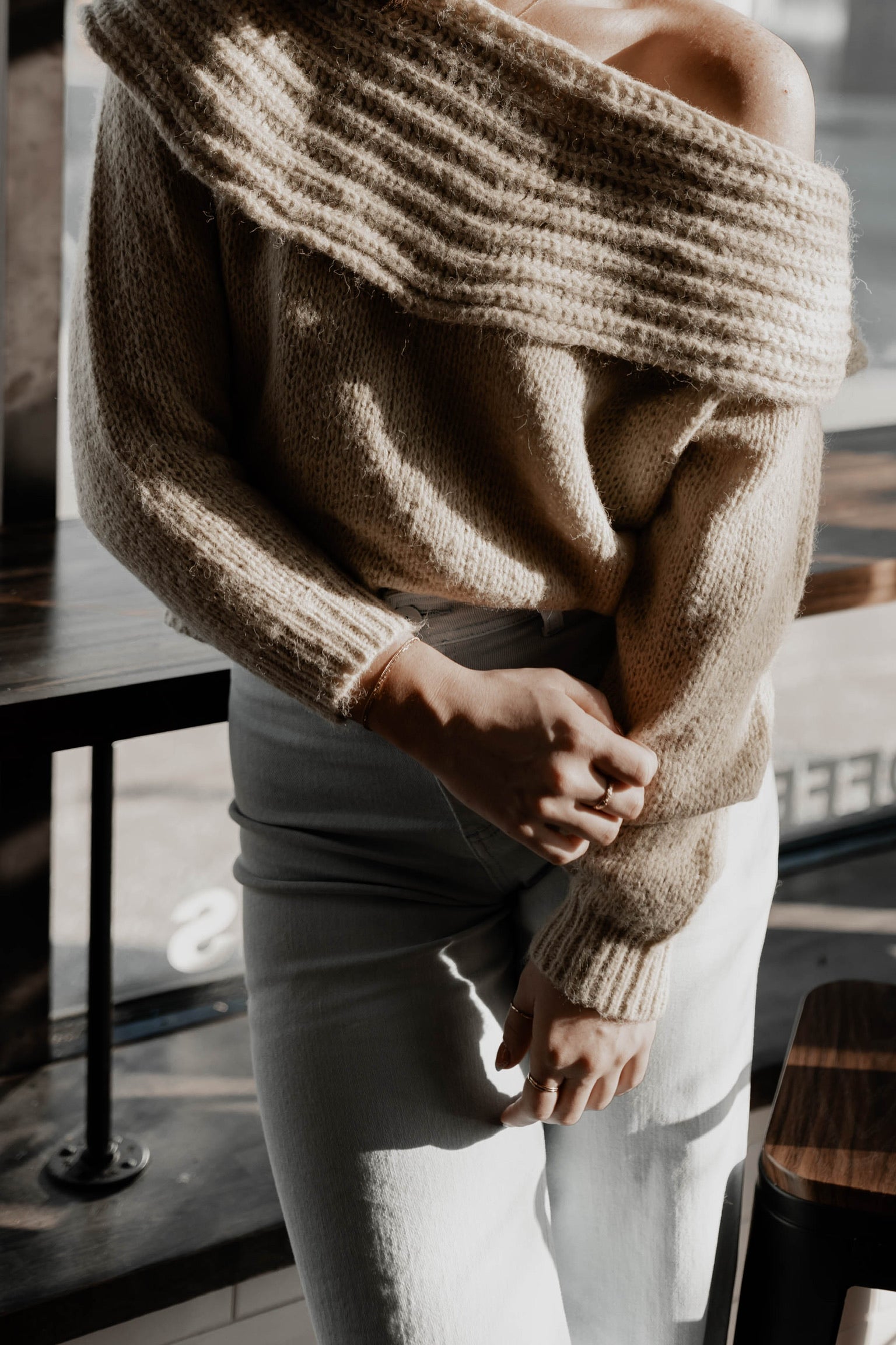 Mira Asymmetrical Sweater