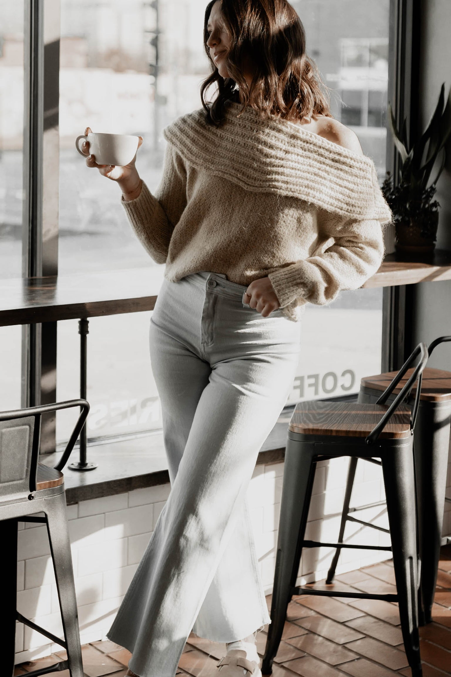 Mira Asymmetrical Sweater