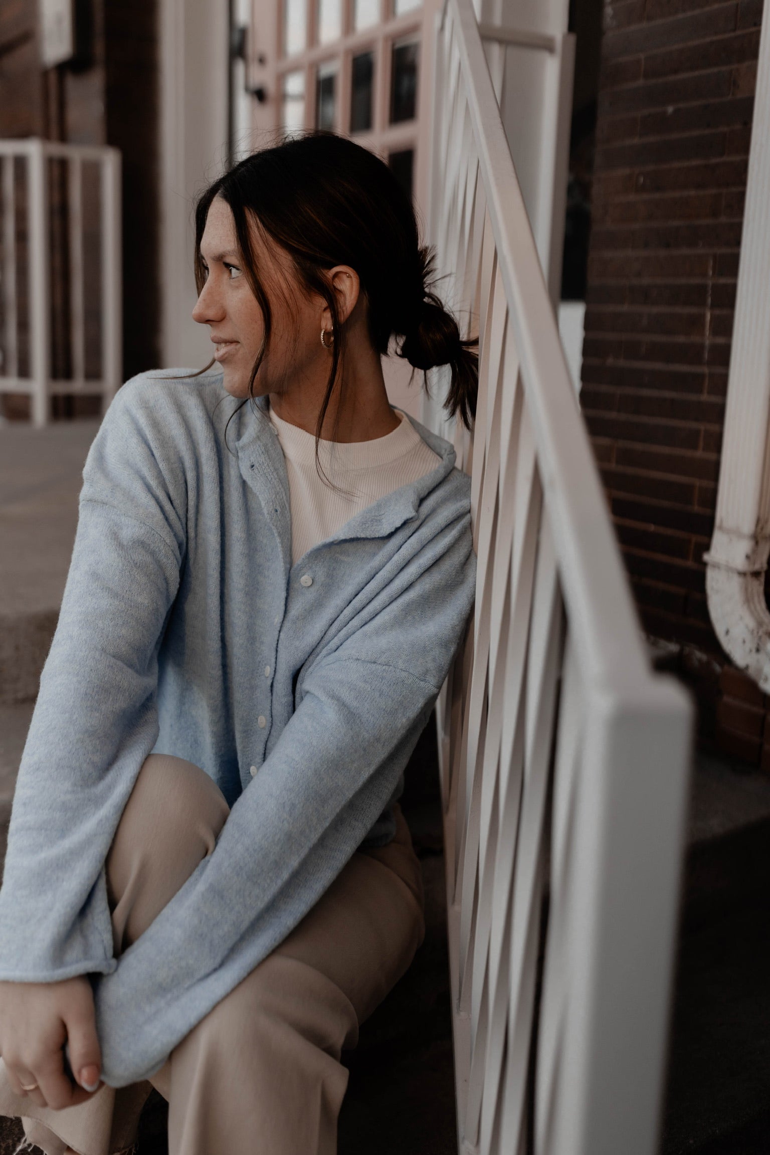 Piper Cardigan | Sky Blue