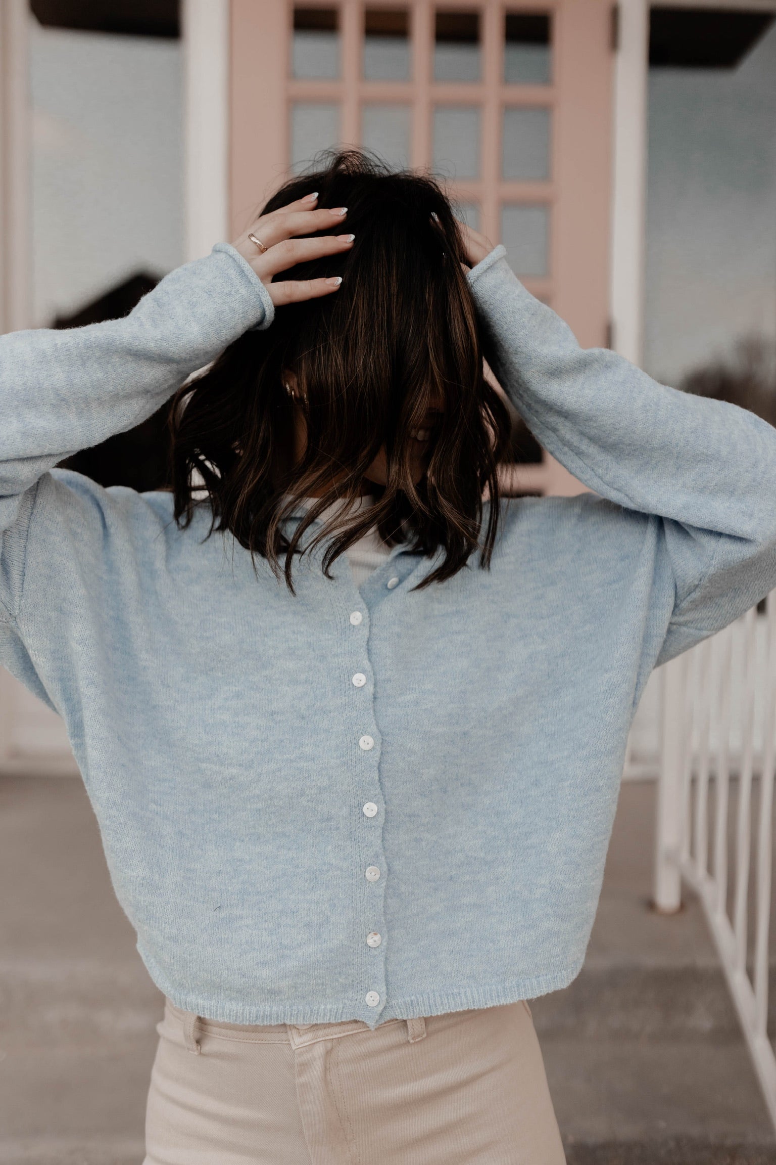 Piper Cardigan | Sky Blue