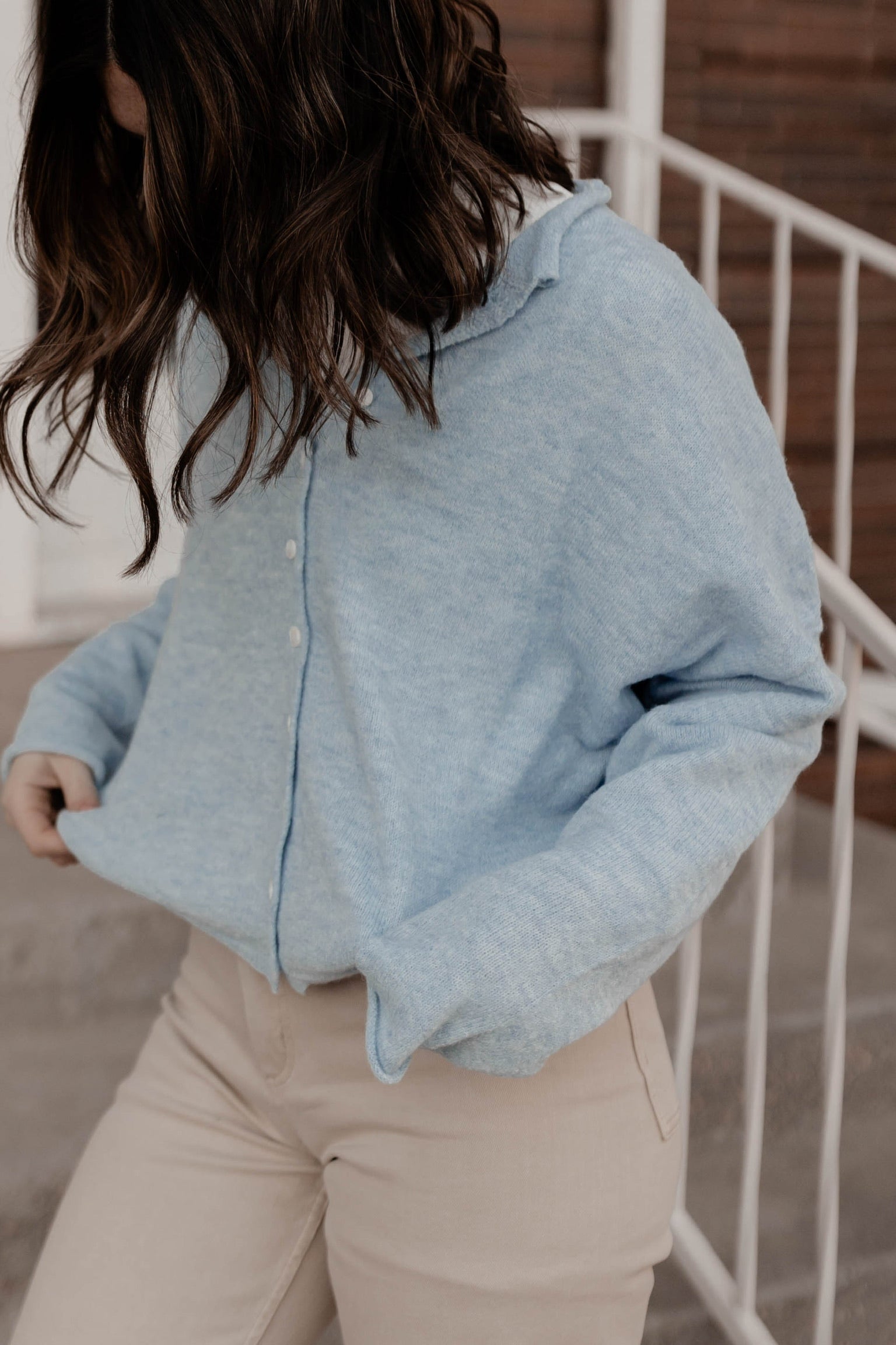 Piper Cardigan | Sky Blue