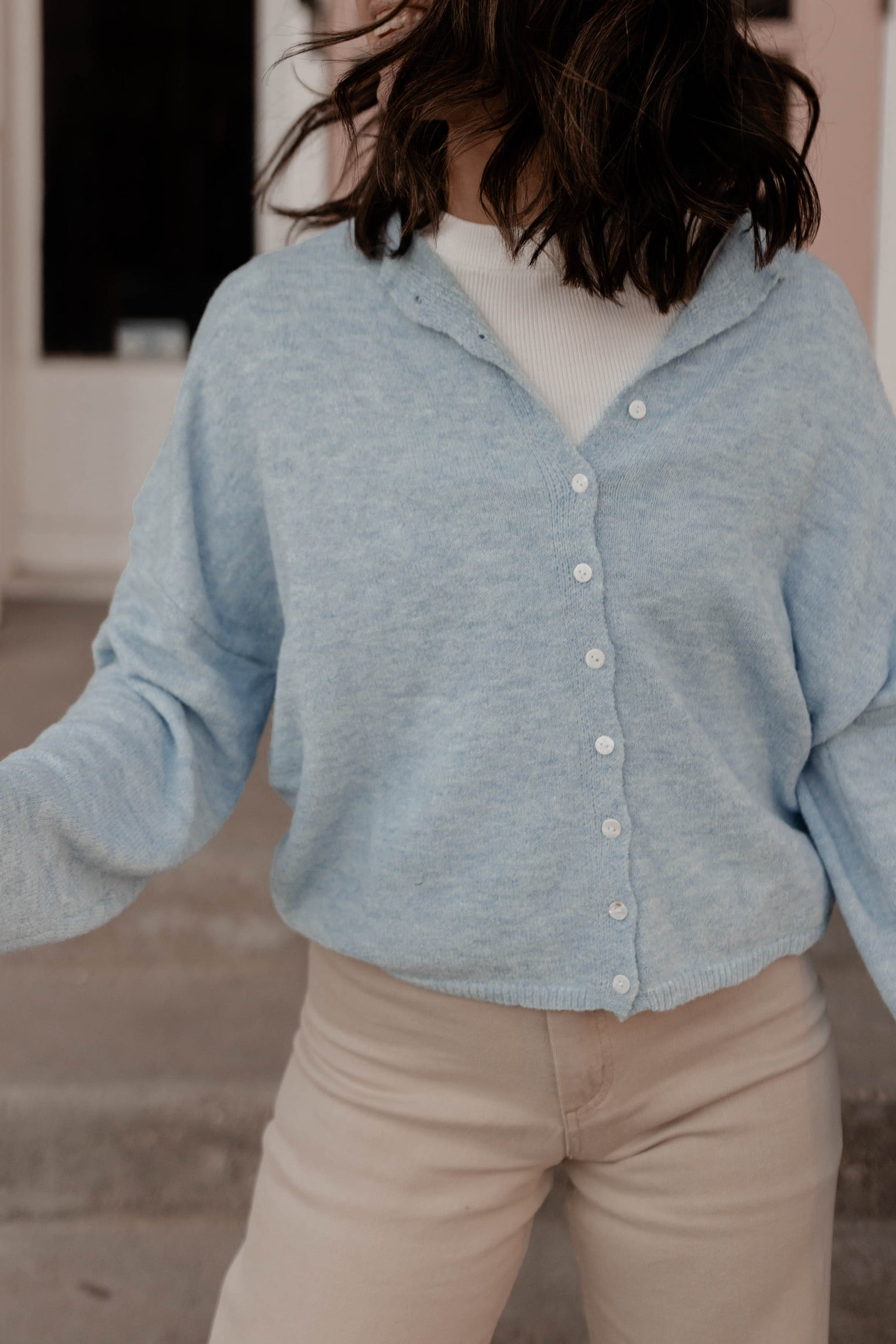 Piper Cardigan | Sky Blue