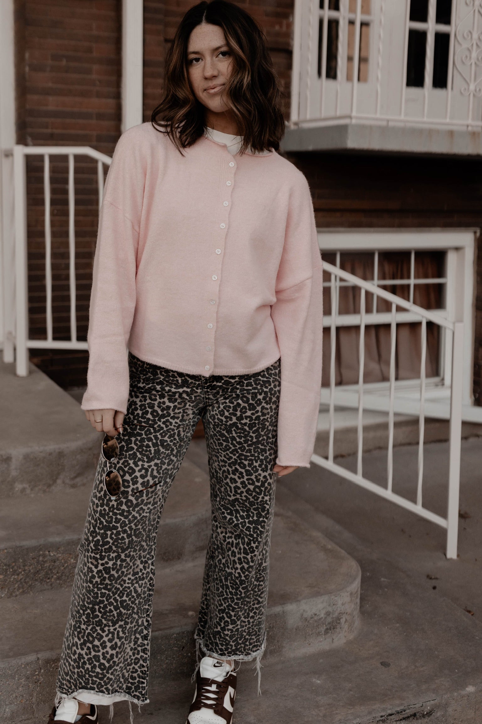 Piper Cardigan | Baby Pink