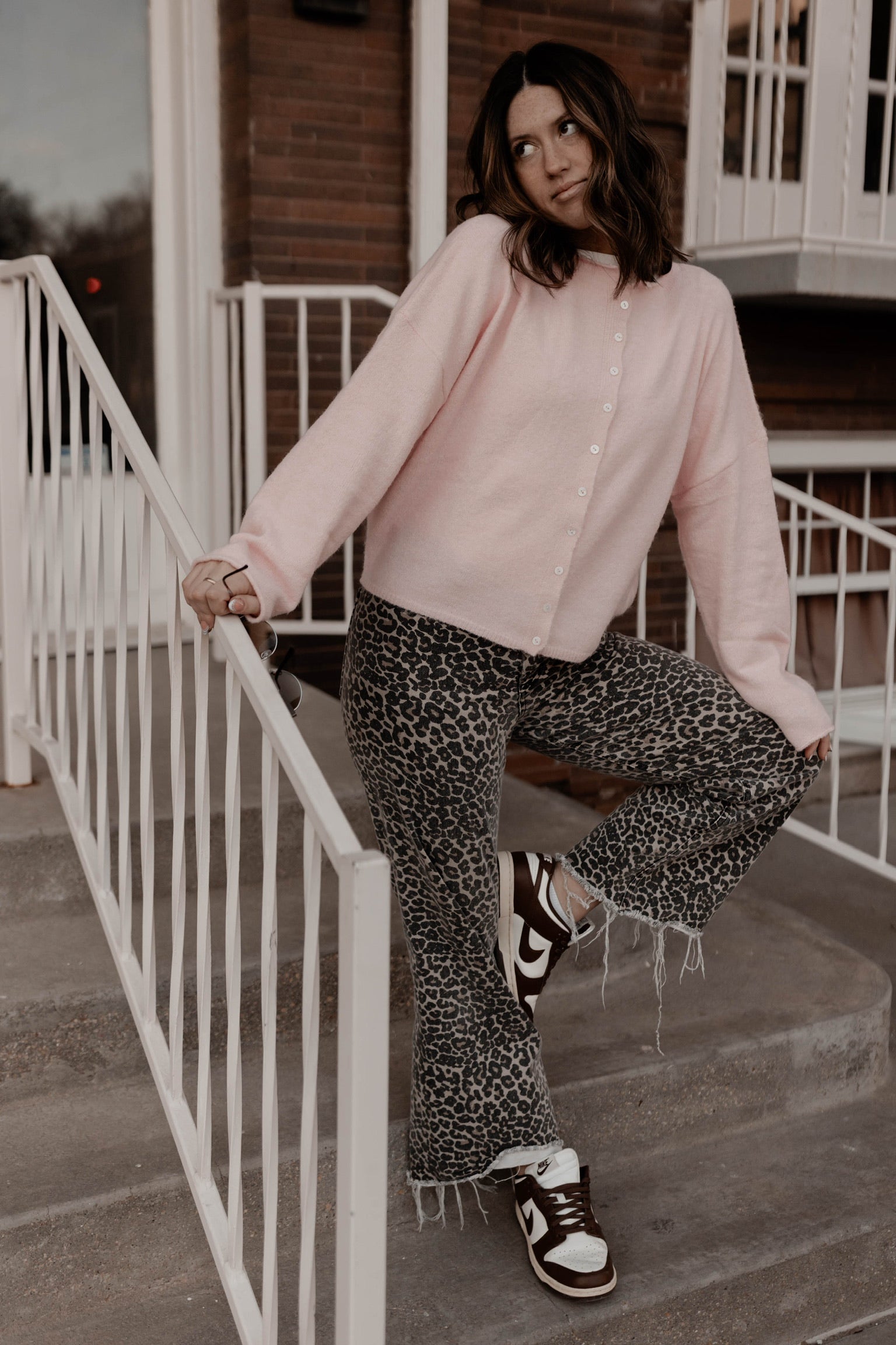 Chanel Leopard Jeans