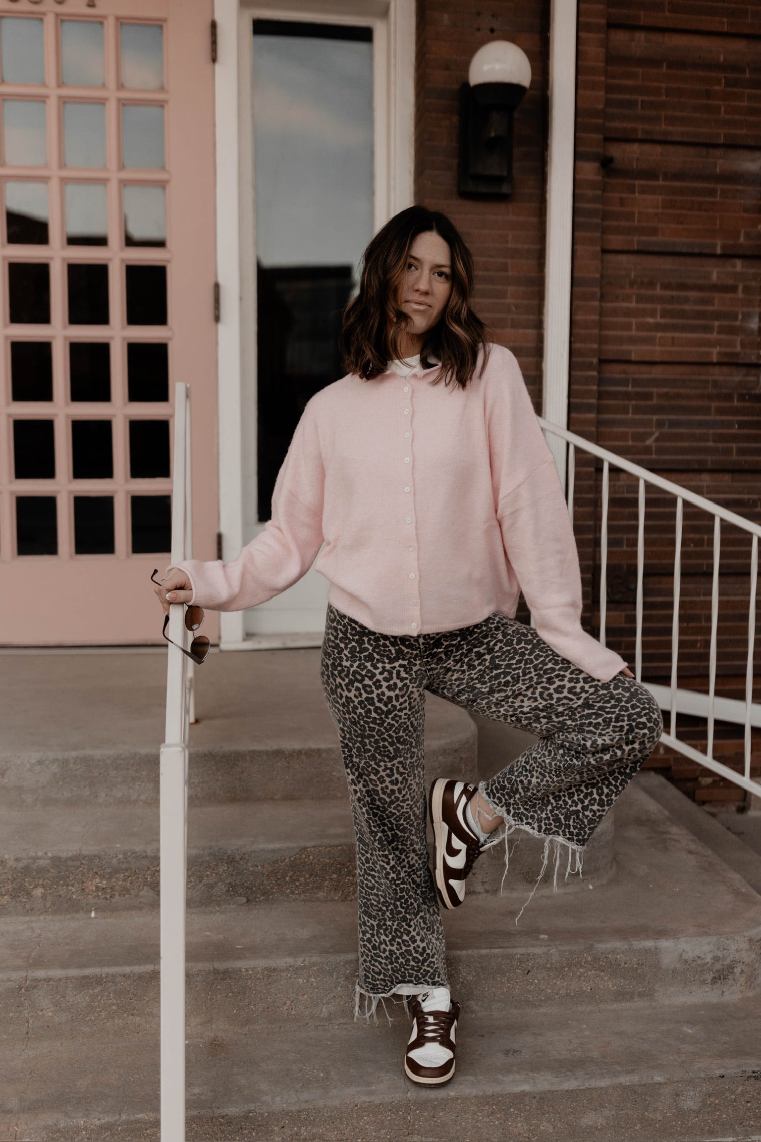 Chanel Leopard Jeans