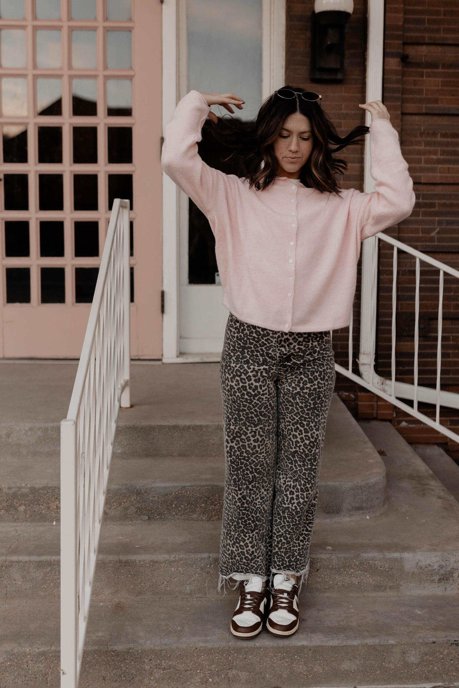 Chanel Leopard Jeans