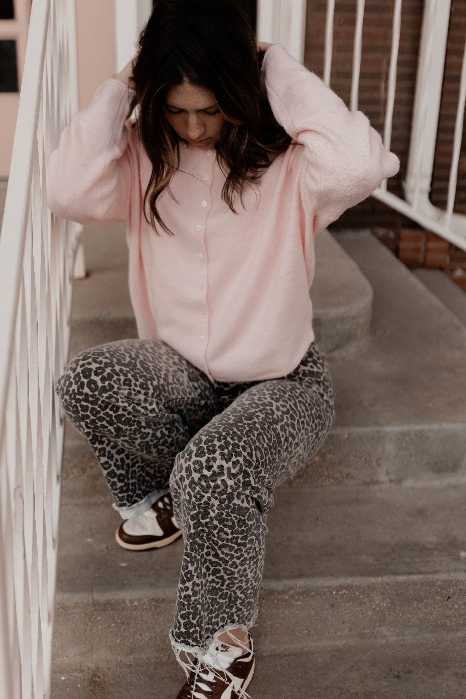 Chanel Leopard Jeans
