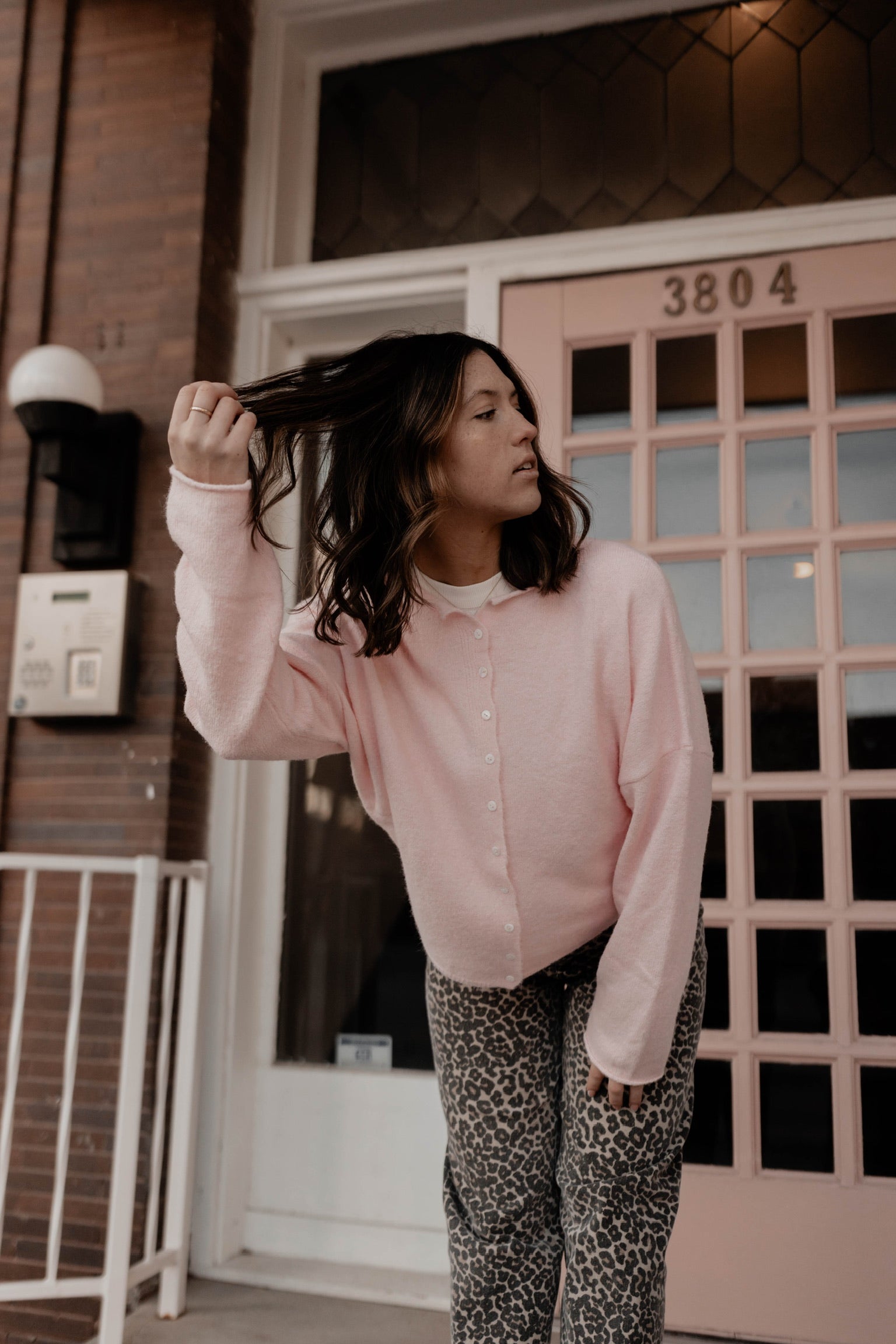 Chanel Leopard Jeans