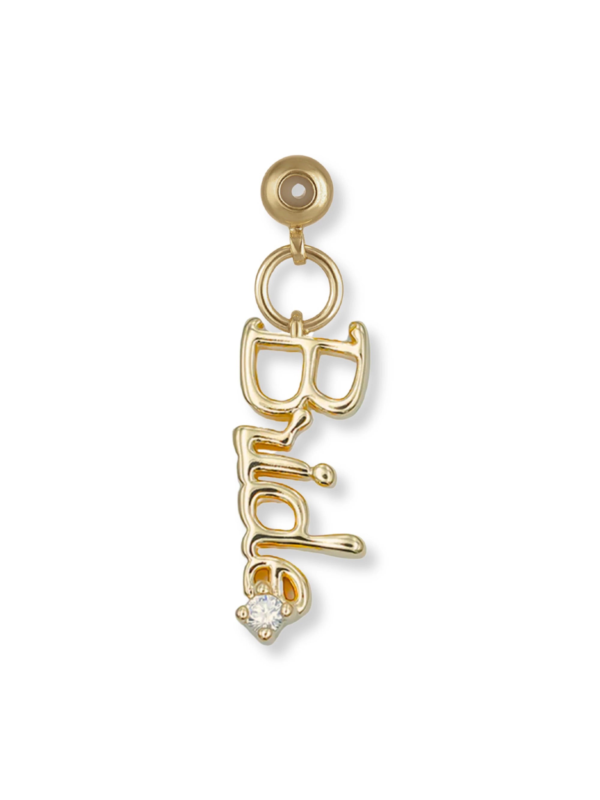 Gold Novelty Grip Charms