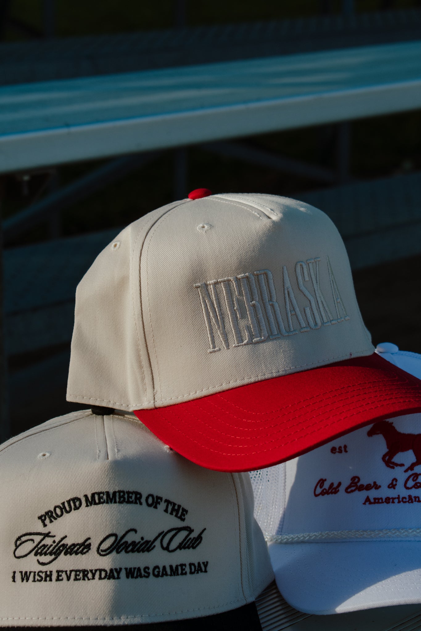 Monocromatic Nebraska Trucker Hat