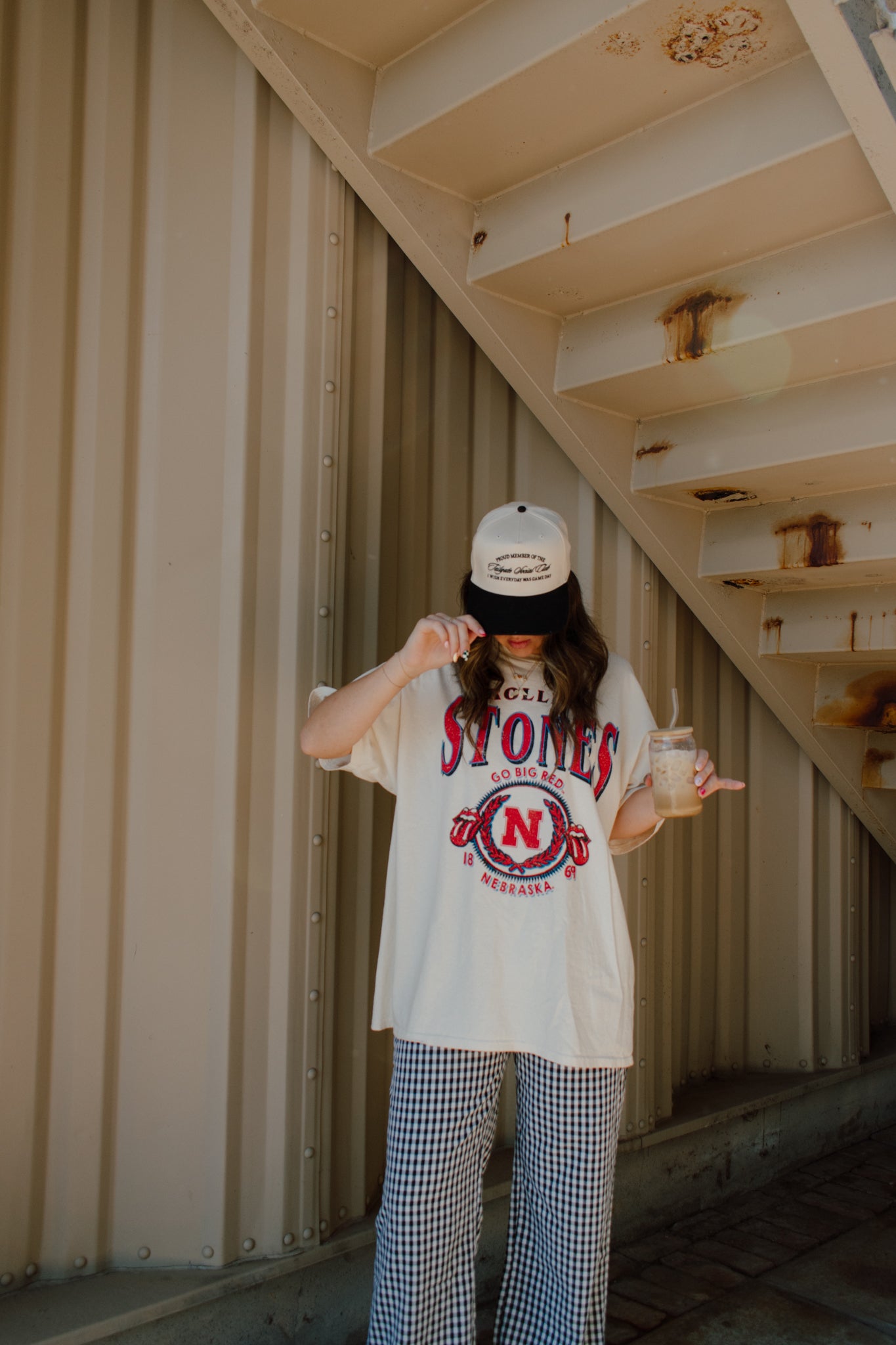 Huskers x Rolling Stones College Seal Tee