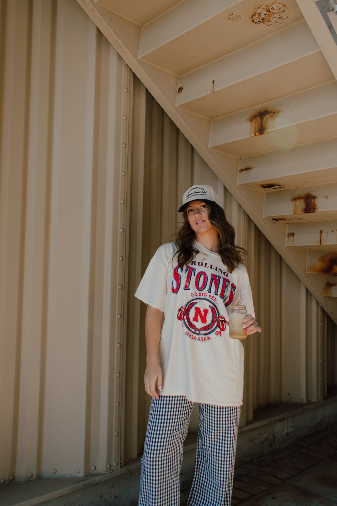 Huskers x Rolling Stones College Seal Tee