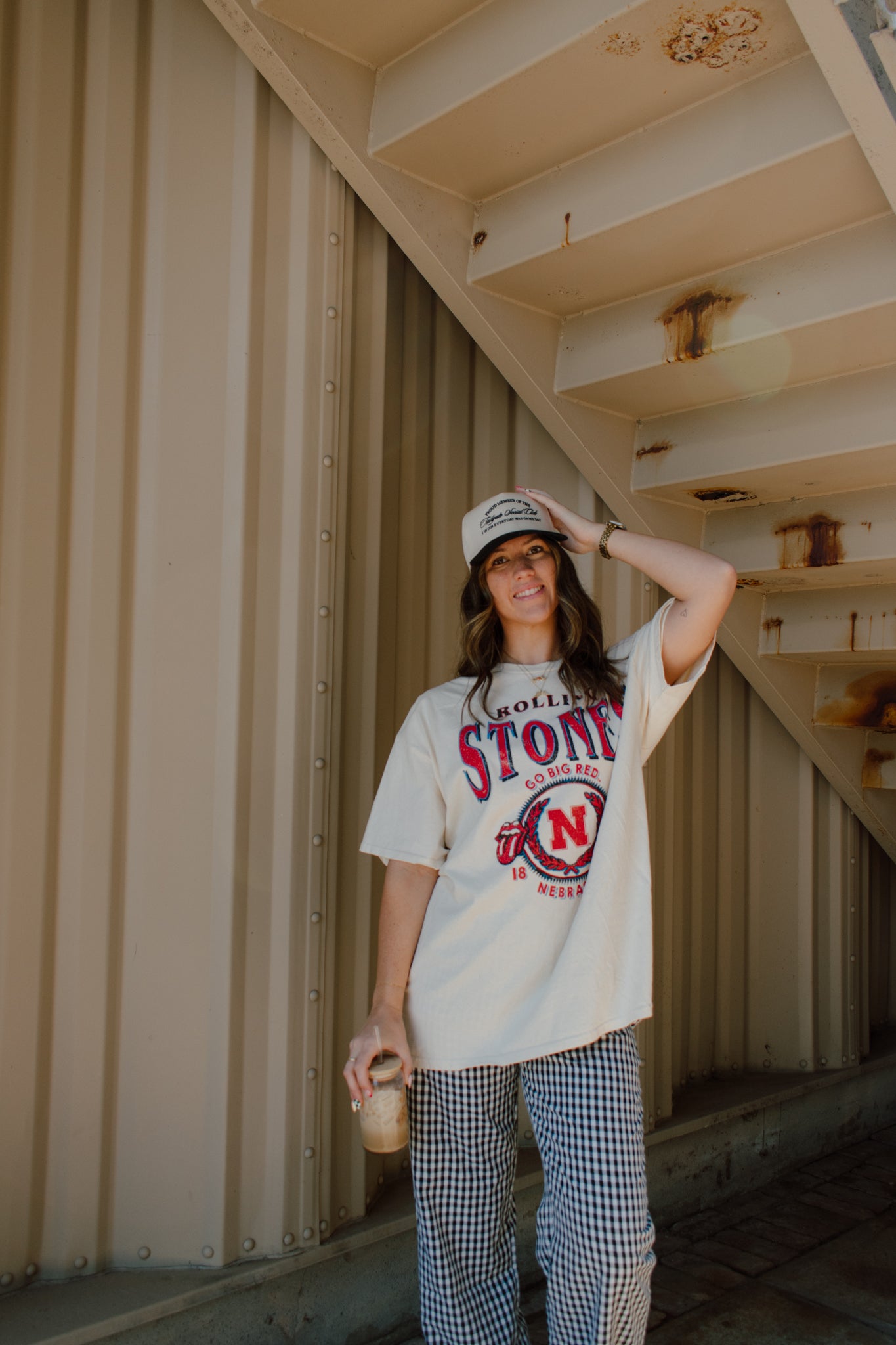 Huskers x Rolling Stones College Seal Tee