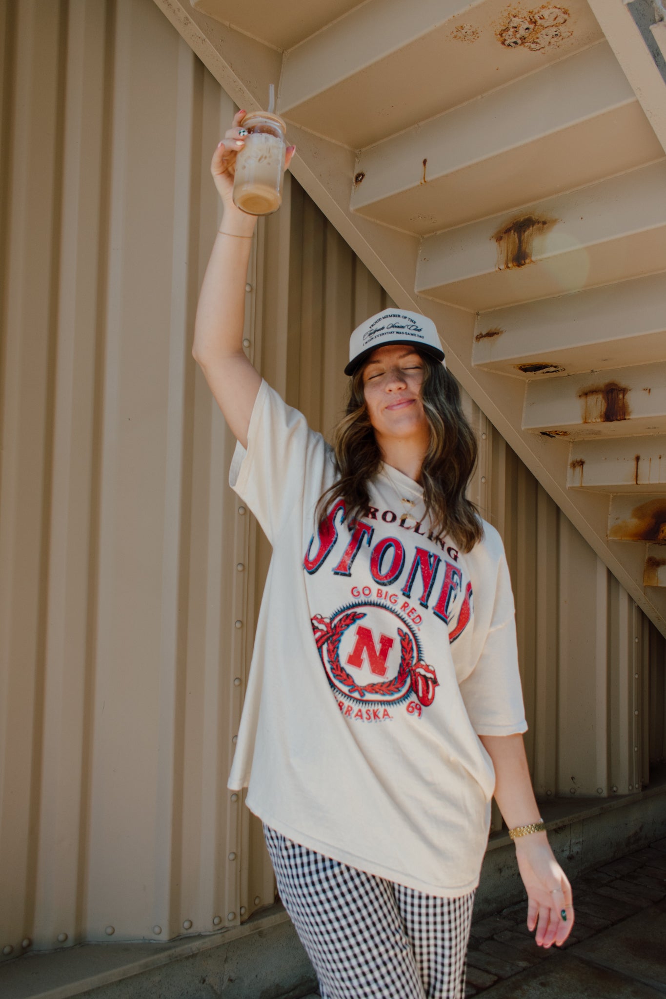 Huskers x Rolling Stones College Seal Tee