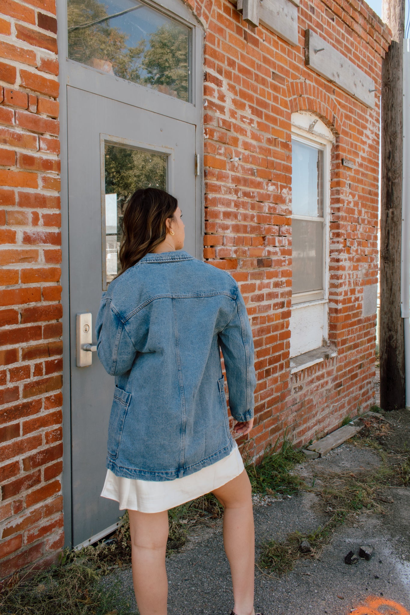 After Hours Denim Blazer