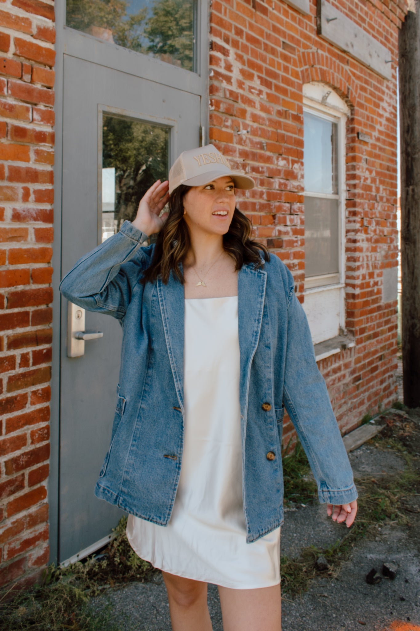 After Hours Denim Blazer