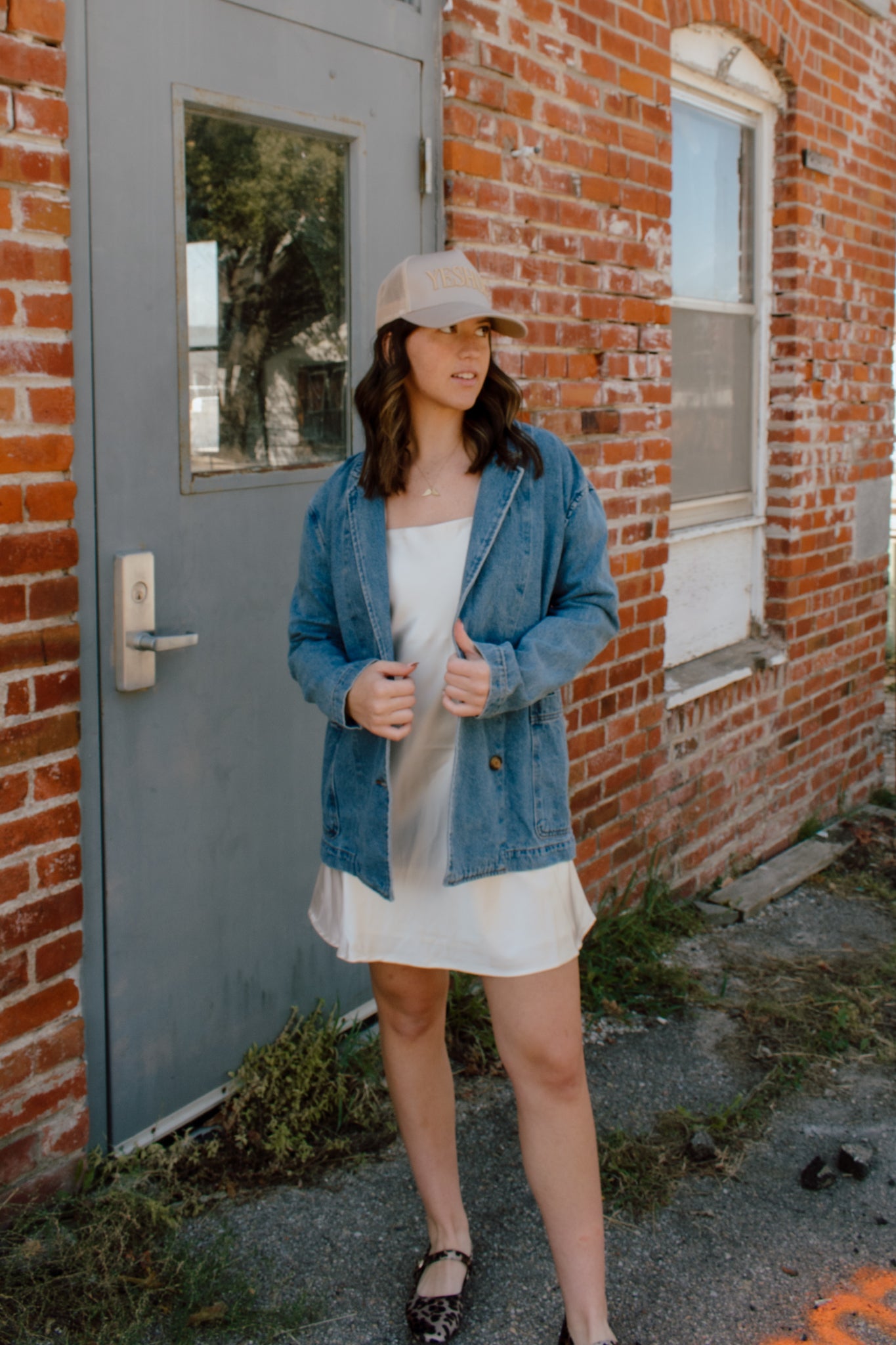 After Hours Denim Blazer