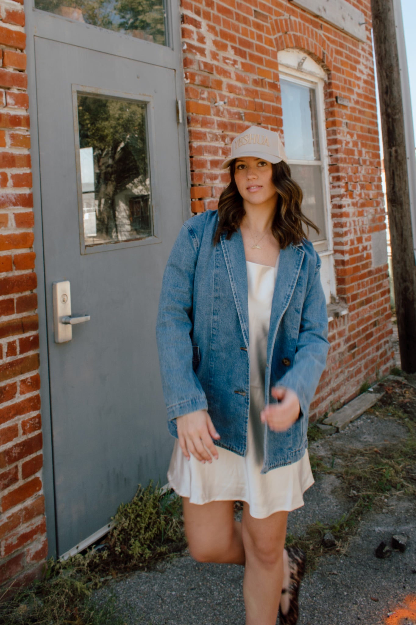 After Hours Denim Blazer