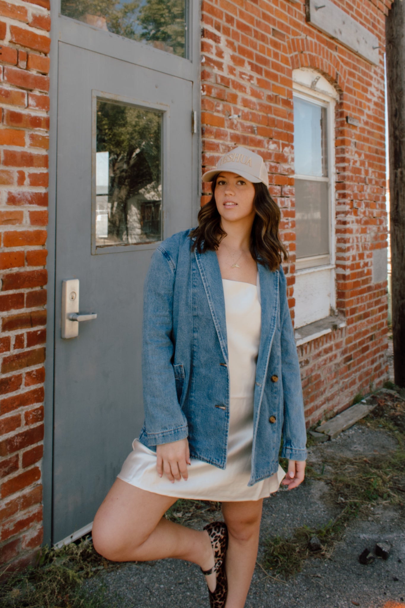 After Hours Denim Blazer